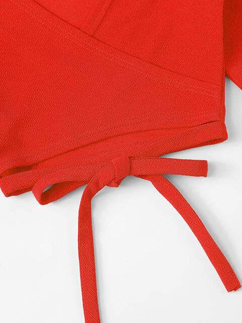Load image into Gallery viewer, Tied Flare Sleeve Top
