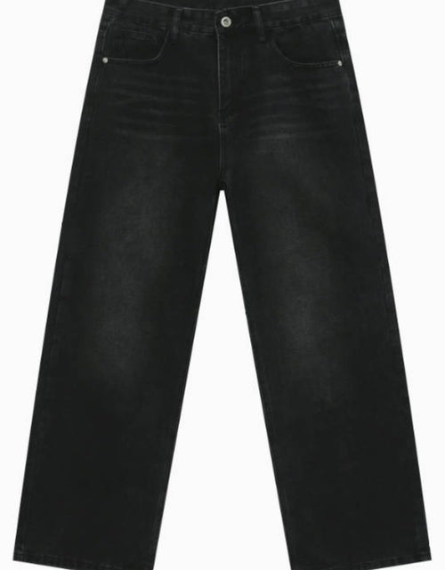 Load image into Gallery viewer, Men's Wide Leg Jeans with Pockets
