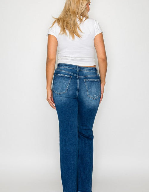 Load image into Gallery viewer, bytos Full Size High Rise Bootcut Jeans with Pockets
