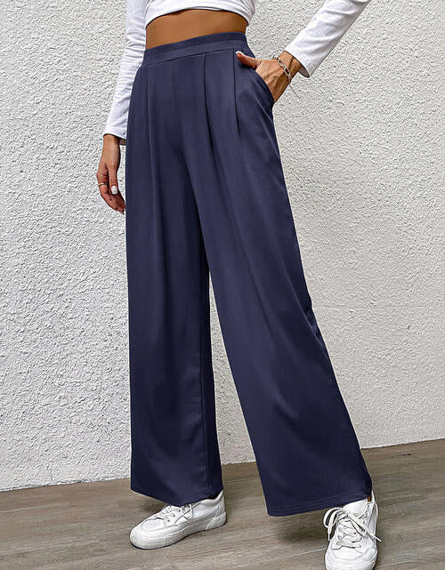 Load image into Gallery viewer, High Waist Straight Pants
