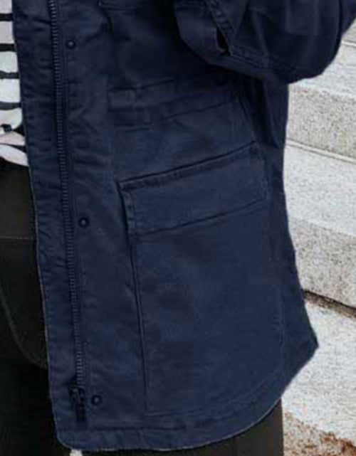 Load image into Gallery viewer, Pocketed Long Sleeve Zip Up Jacket
