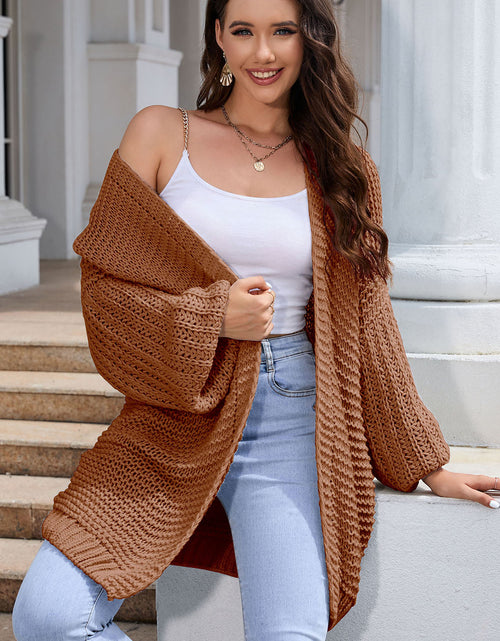 Load image into Gallery viewer, Open Front Longline Cardigan
