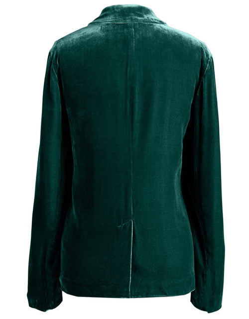 Load image into Gallery viewer, Pocketed Button Up Lapel Collar Blazer
