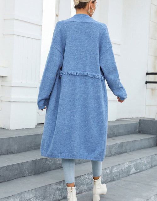 Load image into Gallery viewer, Angel Wings Open Front Pocketed Cardigan
