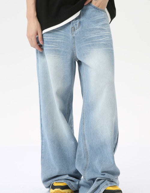 Load image into Gallery viewer, Wide Leg Jeans with Pockets
