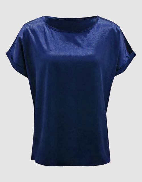 Load image into Gallery viewer, Round Neck Short Sleeve T-Shirt
