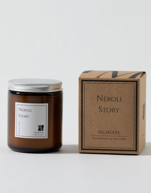 Load image into Gallery viewer, Neroli Story Soy Wax Candle by PALMOIRE
