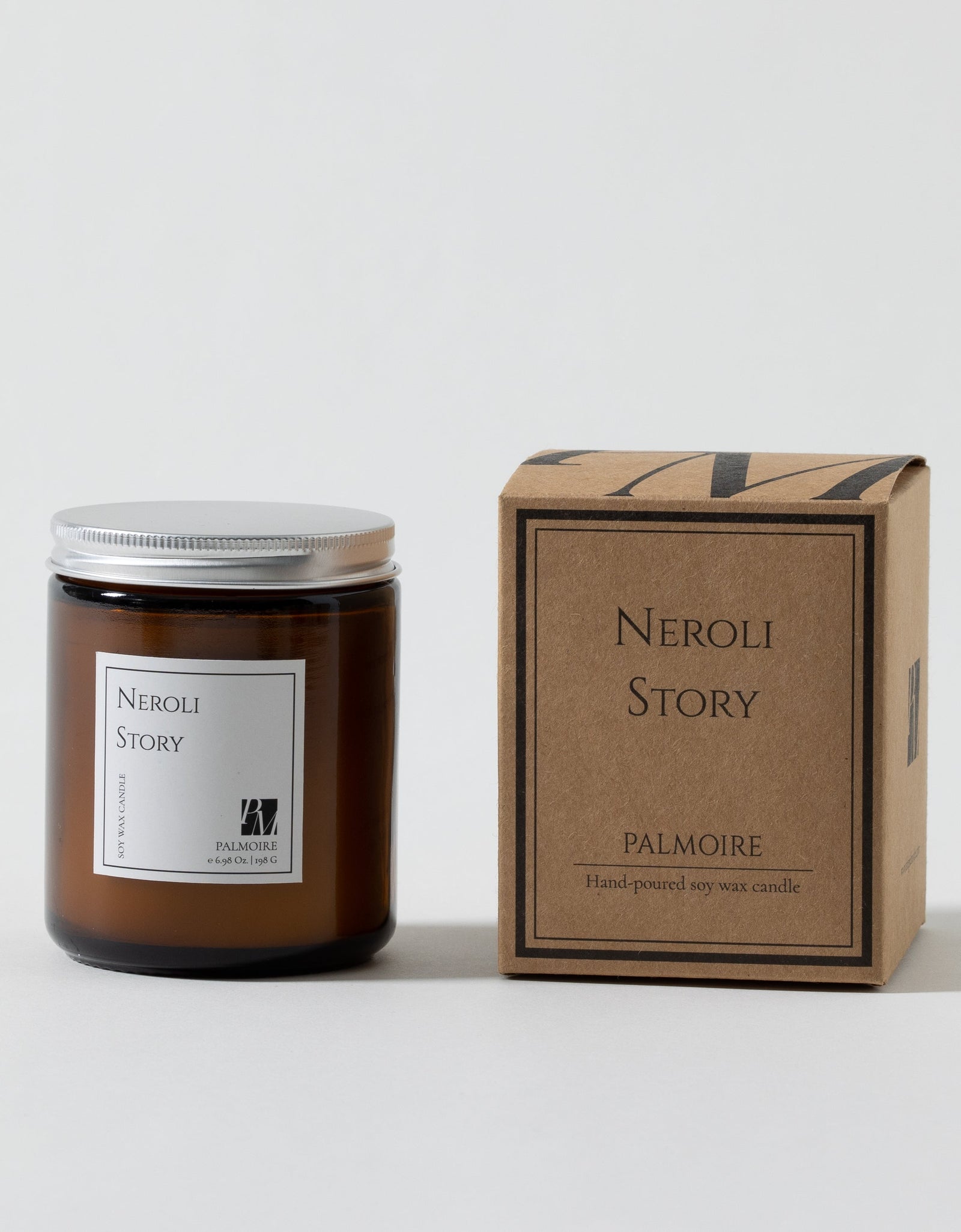 Neroli Story Soy Wax Candle by PALMOIRE