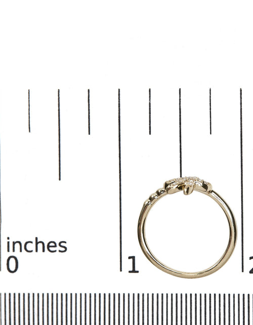 Load image into Gallery viewer, 10K Yellow Gold 1/10 Cttw Diamond  Palm Tree Statement Ring (H-I Color, I1-I2 Clarity) by Haus of Brilliance
