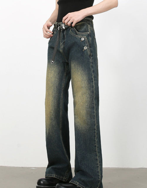 Load image into Gallery viewer, Men's Bootcut Jeans with Pockets
