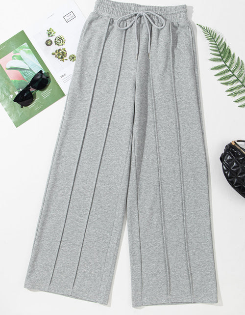 Load image into Gallery viewer, Drawstring Wide Leg Active Pants
