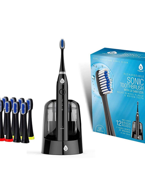 Load image into Gallery viewer, Sonic Smart Series Rechargeable Toothbrush with UV Sanitizing Function by Pursonic
