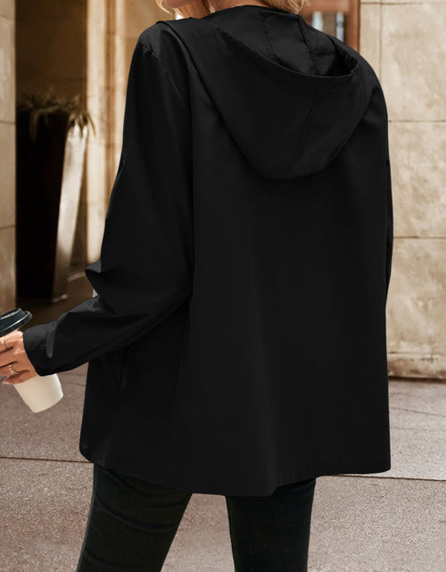 Load image into Gallery viewer, Ivy Lane Pocketed Zip Up Hooded Jacket
