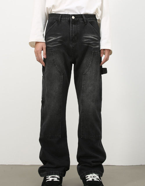 Load image into Gallery viewer, Men's Baggy Jeans with Pockets
