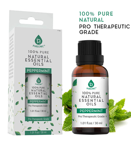 100% Pure & Natural Peppermint Essential Oils by Pursonic
