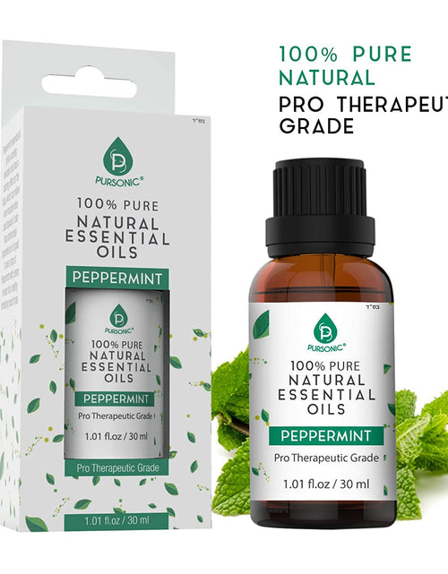 Load image into Gallery viewer, 100% Pure &amp; Natural Peppermint Essential Oils by Pursonic
