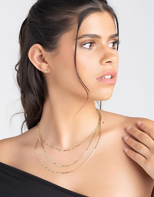 Load image into Gallery viewer, RMZ GOLD NYC 14K Gold Mariner Necklace 24''
