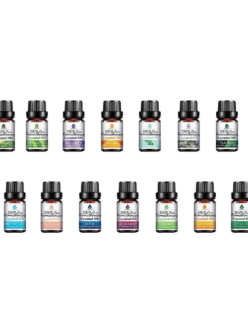 Load image into Gallery viewer, 14 Pack of 100% Pure Essential Aromatherapy Oils by Pursonic

