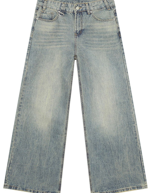 Load image into Gallery viewer, Wide Leg Jeans with Pockets
