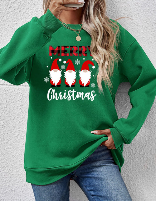 Load image into Gallery viewer, MERRY CHRISTMAS Long Sleeve Sweatshirt
