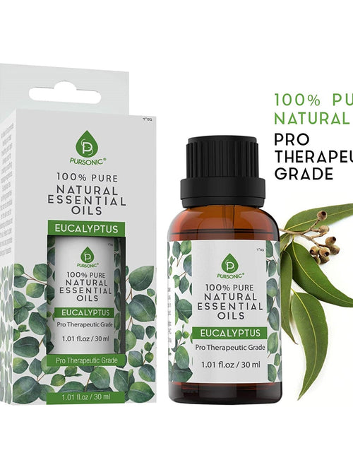 Load image into Gallery viewer, 100% Pure &amp; Natural Eucalyptus Essential Oils by Pursonic
