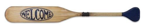 Load image into Gallery viewer, Wooden Oar Welcome Sign 35.5"L
