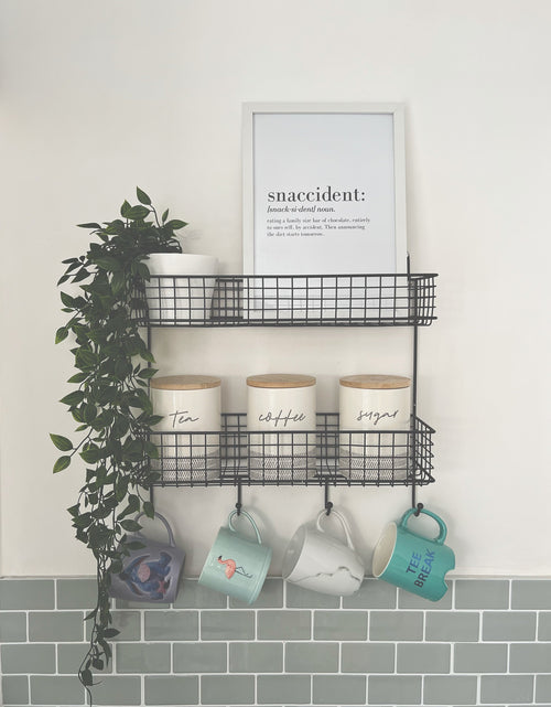 Load image into Gallery viewer, Snaccident Definition Kitchen Funny Simple Wall Decor Print by WinsterCreations™ Official Store
