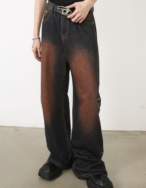 Load image into Gallery viewer, Men's Wasteland Style Wide Leg Jeans
