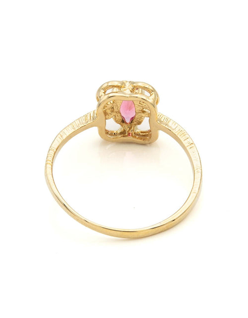 Load image into Gallery viewer, Vintage Jewelry Marquise Cut Jet Black Crystal Cocktail Ring in 18k White Gold Electroplate by PVD Vintage Jewelry
