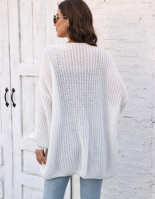 Load image into Gallery viewer, Open Front Long Sleeve Cardigan
