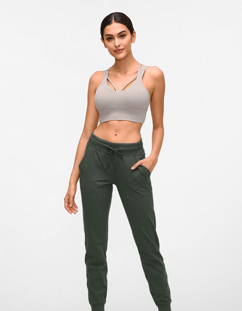 Load image into Gallery viewer, Millennia Double Take Tied Joggers with Pockets
