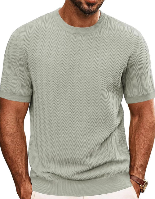 Load image into Gallery viewer, Men's Full Size Round Neck Short Sleeve T-Shirt Plus Size
