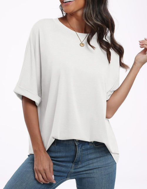 Load image into Gallery viewer, Round Neck Half Sleeve T-Shirt
