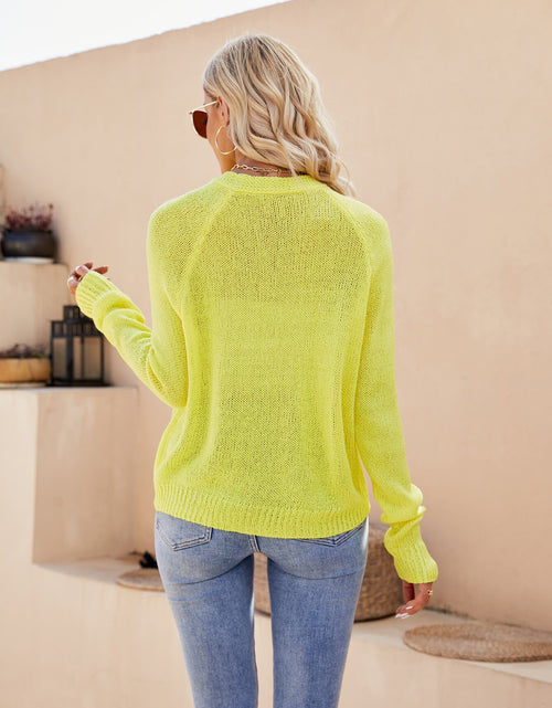 Load image into Gallery viewer, Raglan Sleeve Button Front Cardigan
