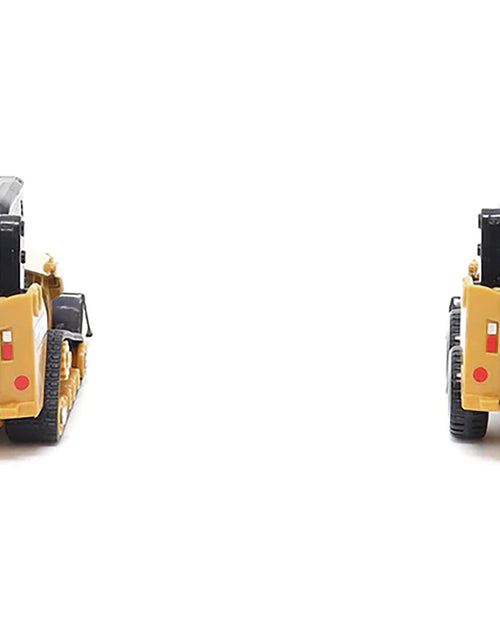 Load image into Gallery viewer, CAT Caterpillar 272D2 Skid Steer Loader Yellow and CAT Caterpillar 297D2 Compact Track Loader Yellow Set of 2 pieces 1/64 Diecast Models by Diecast Masters
