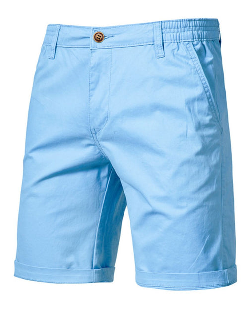 Load image into Gallery viewer, Men's Elastic Waist Shorts with Pockets
