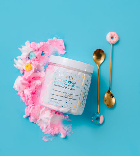 ''I Donut Know What I'll Do Without You!'' Whipped Body Butter by AMINNAH