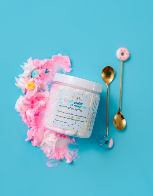 Load image into Gallery viewer, ''I Donut Know What I'll Do Without You!'' Whipped Body Butter by AMINNAH
