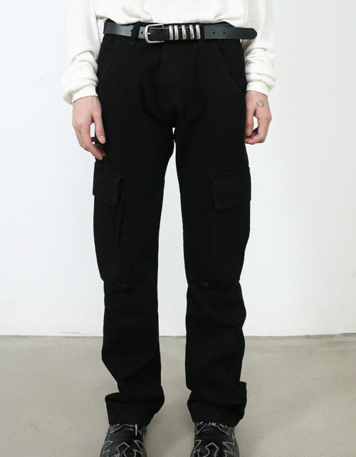 Load image into Gallery viewer, Men's Jeans with Cargo Pockets
