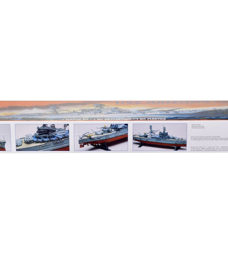 Level 4 Model Kit USS Arizona Pacific Fleet Battleship "Memorial to the Tragedy of Pearl Harbor" 1/426 Scale Model by Revell