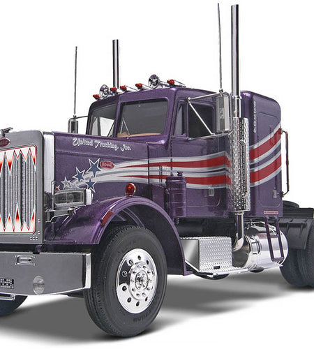 Level 4 Model Kit Peterbilt 359 Conventional Truck Tractor (without Trailer) "Historic Series" 1/25 Scale Model by Revell
