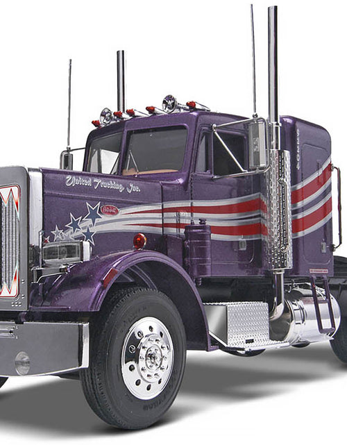 Load image into Gallery viewer, Level 4 Model Kit Peterbilt 359 Conventional Truck Tractor (without Trailer) "Historic Series" 1/25 Scale Model by Revell
