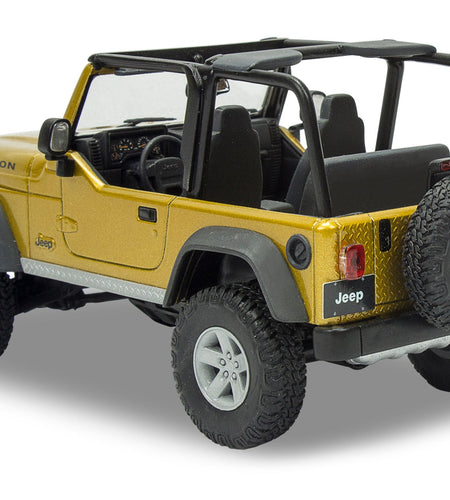 Level 4 Model Kit Jeep Wrangler Rubicon 1/25 Scale Model by Revell