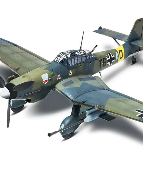 Load image into Gallery viewer, Level 4 Model Kit Junkers STUKA JU 87G-1 Tank Buster Bomber Aircraft 1/48 Scale Model by Revell
