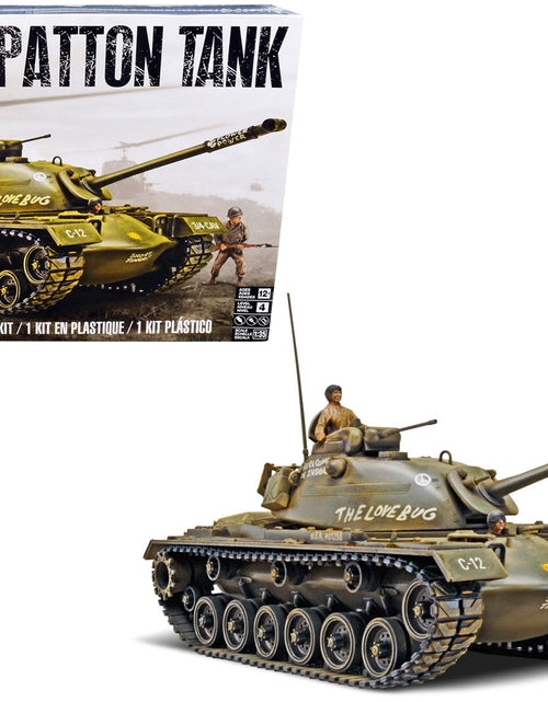 Load image into Gallery viewer, Level 4 Model Kit M48A2 Patton Tank 1/35 Scale Model by Revell
