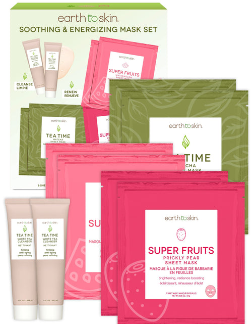 Load image into Gallery viewer, Soothing &amp; Energizing Mask Set by EarthToSkin
