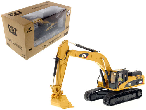 Load image into Gallery viewer, CAT Caterpillar 330D L Hydraulic Excavator with Operator "Core Classics Series" 1/50 Diecast Model by Diecast Masters
