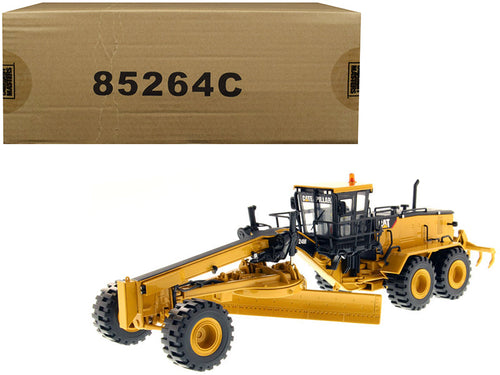 Load image into Gallery viewer, CAT Caterpillar 24M Motor Grader with Operator "Core Classics Series" 1/50 Diecast Model by Diecast Masters
