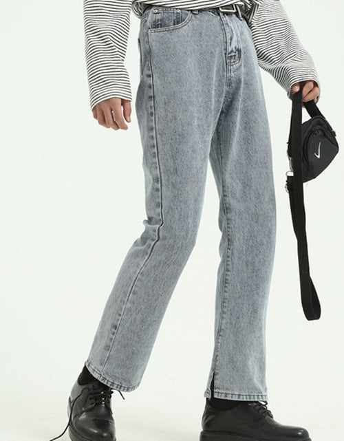 Load image into Gallery viewer, Side Slit Jeans with Pockets
