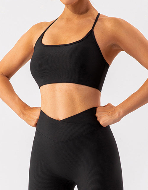 Load image into Gallery viewer, Spaghetti Strap Active Bra
